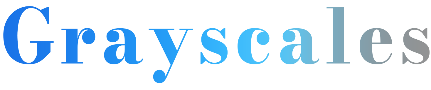 Grayscales Wordmark